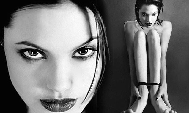 Ancelina Colinin satışa çıxarılan çılpaq