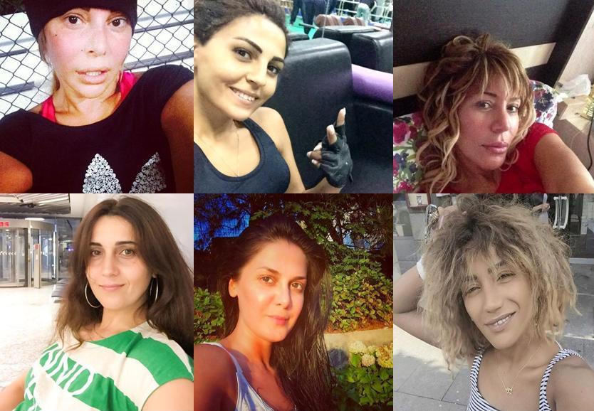 Yerli məşhurların makiyajsız