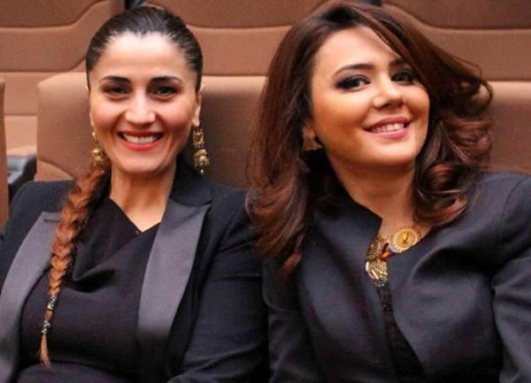 Oksana ilə İlhamə birlikdə filmə çəkilirlər