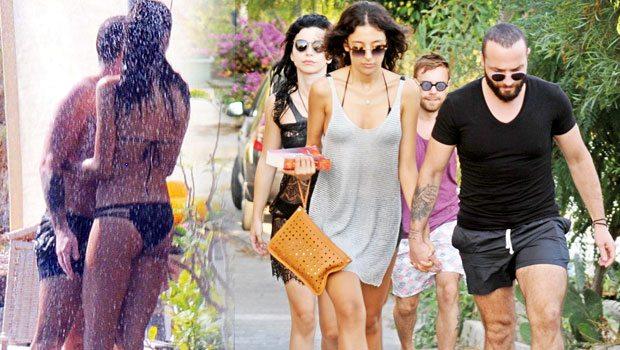 Merve və Murad bal ayında dostları ilə