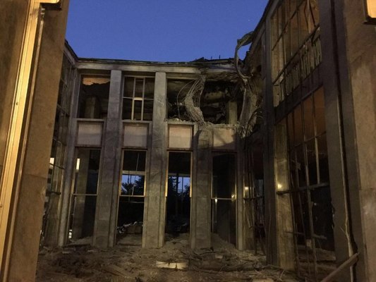 Qırıcılar Türkiyə parlamentini belə bombaladı