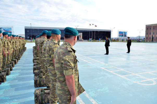 Sülhməramlılarımız Əfqanıstana yola salındı