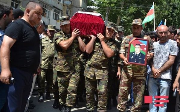 Şəhid hərbçimiz torpağa tapşırıldı