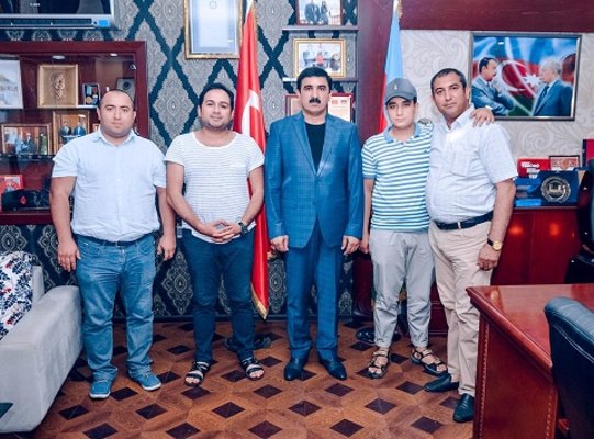 Media təmsilçiləri İbad Hüseynli ilə görüşdü