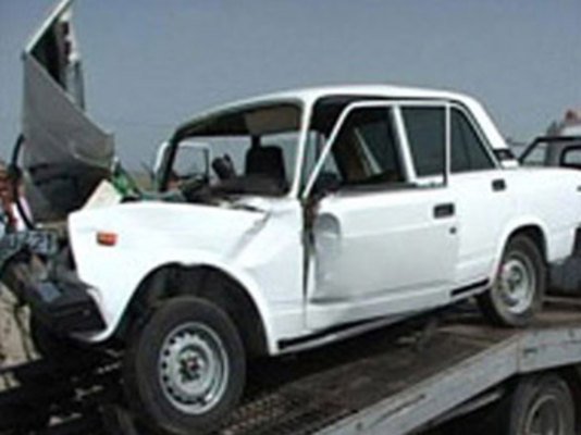 Avtomobillər toqquşdu, ölən var