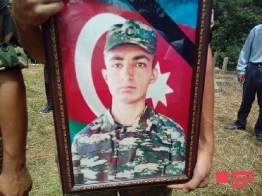 Şəhid əsgərimiz torpağa tapşırıldı
