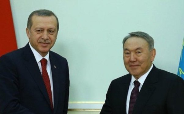 Ərdoğan Nazarbayevə