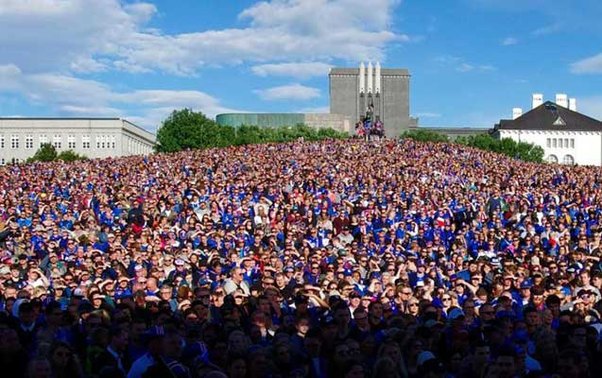 İslandiya xalqı “Vikinq”ləri belə qarşıladı