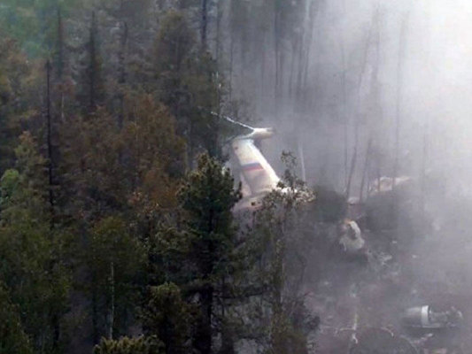 Rusiyada təyyarə FACİƏSİ - Bütün ekipaj üzvləri öldü