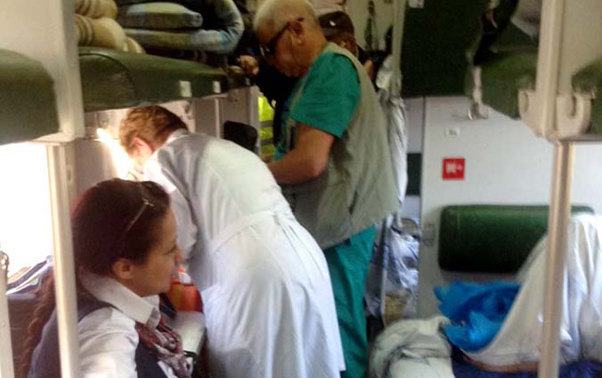 Bakı-Xarkov qatarında doğuş