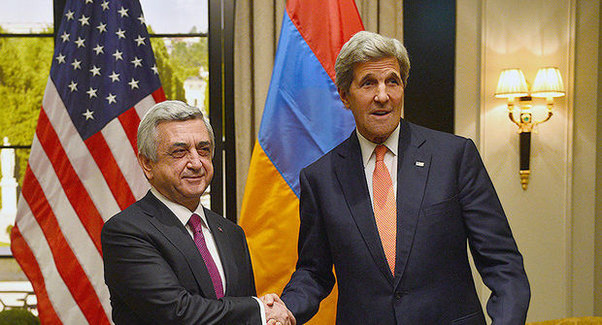 Kerri və Sarkisyan Qarabağı müzakirə etdilər