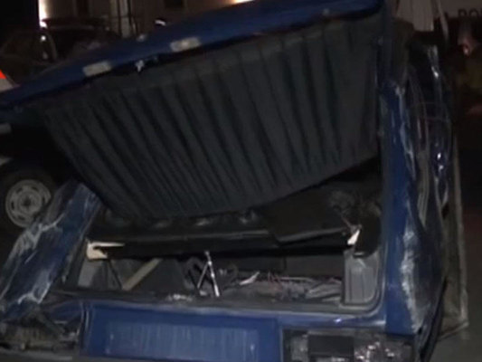 Polis əməkdaşı qəza törətdi