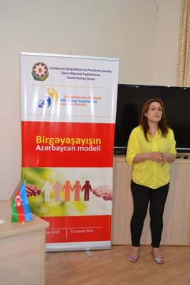“Birgəyaşayışın Azərbaycan modeli” təlimi yekunlaşdı