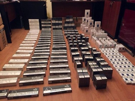 Gömrükdə siqaret əməliyyatı