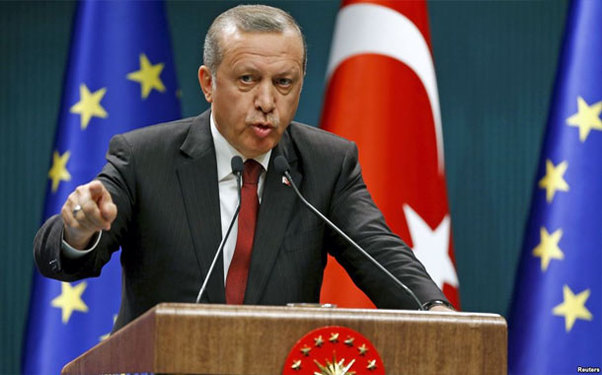 Ərdoğan Avropanı qorxaq