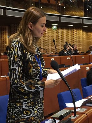 Millət vəkili AŞPA-da Türkiyəyə dəstək çağırışı etd