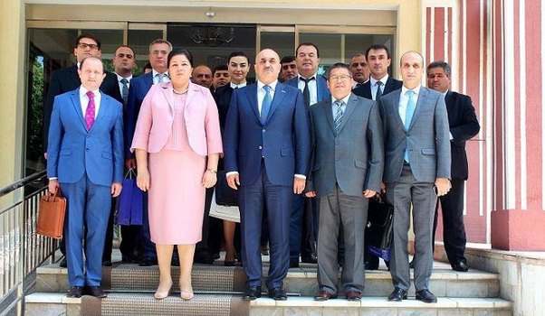 Səlim Müslümov Tacikistanda baş nazirlə