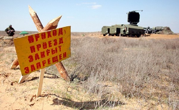 Rusiyada hərbi poliqon yanır