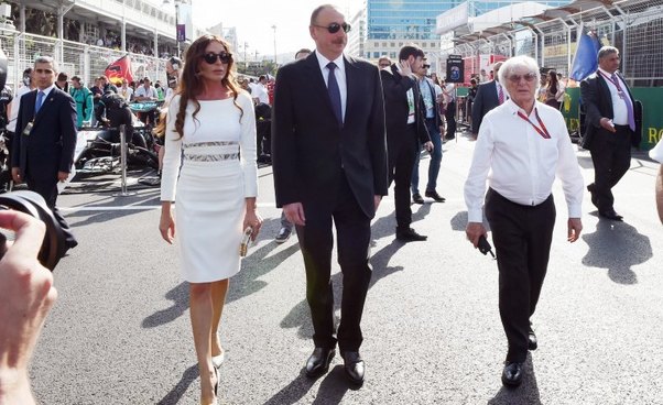 Prezident ailəsi Formula 1-də