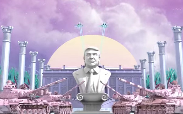 Tramp robota döndü