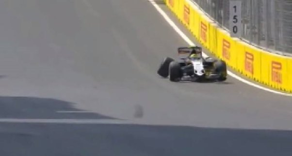 “Formula-1”-də daha bir qəza