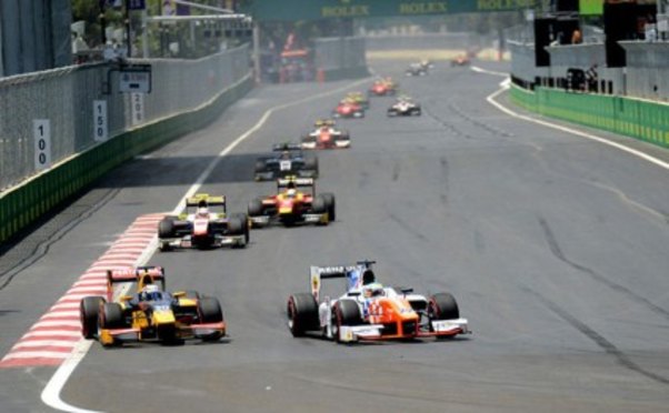 Bakı şəhər halqasında GP2 seriyası üzrə birinci yarışa