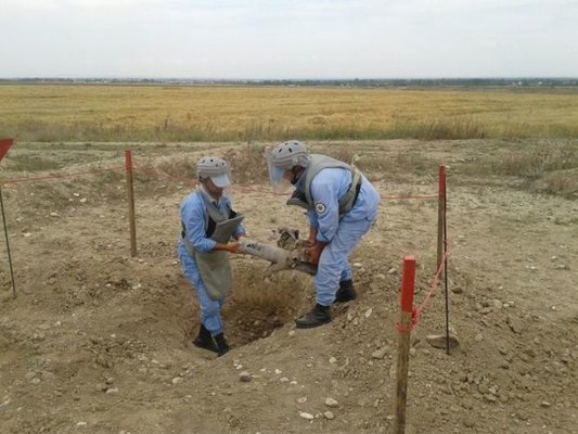 Tərtərdə hərbi sursat tapılıb