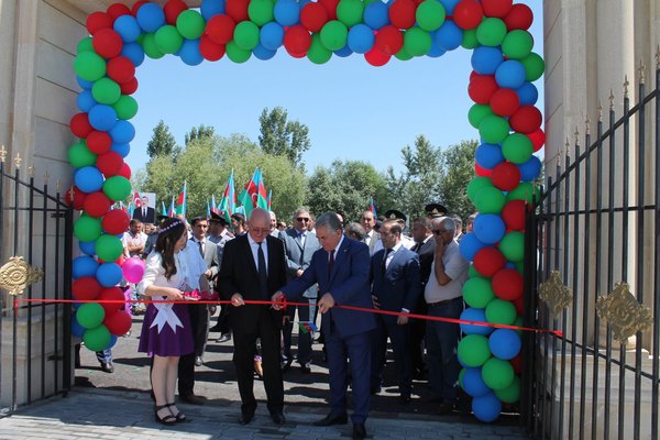 Biləsuvar rayon Səmədabad kəndində Heydər Əliyev adına parkın açılışı oldu