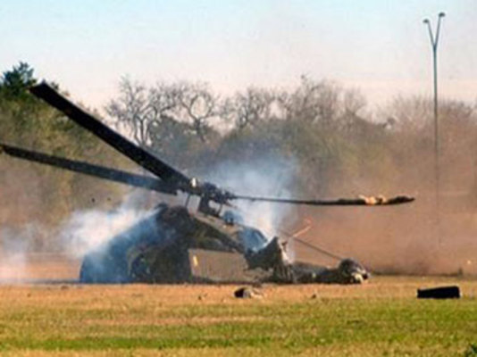 Yəməndə helikopter qəzaya uğrayıb