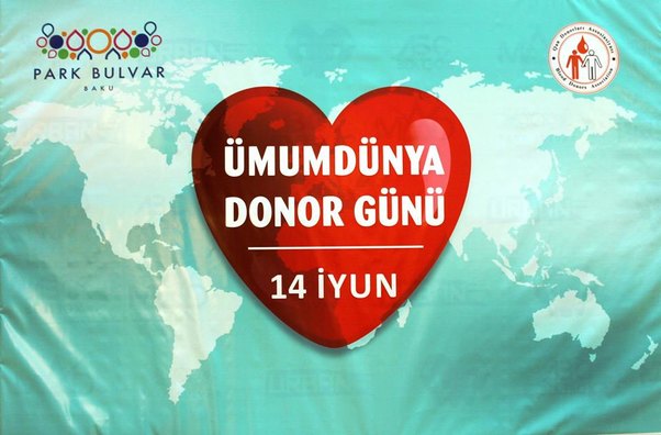 Qan Donorları Assosiasiyası tərəfindən 14 İyun
