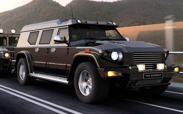 Bu ilin 5 ən qeyri-adi zirehli avtomobilləri