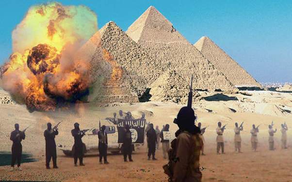 İŞİD Misir piramidalarını partlatmaq istəyir