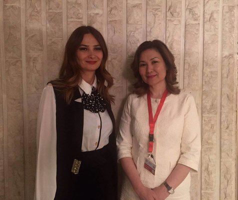 Millət vəkili Qazaxıstan, İraq və Əlcəzair millət vəkilləri ilə görüşdə Xocalı Soyqırımından danışıb