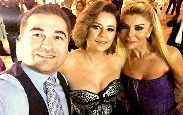 Merve Özbey və Erdem Kınay Bakıdadır