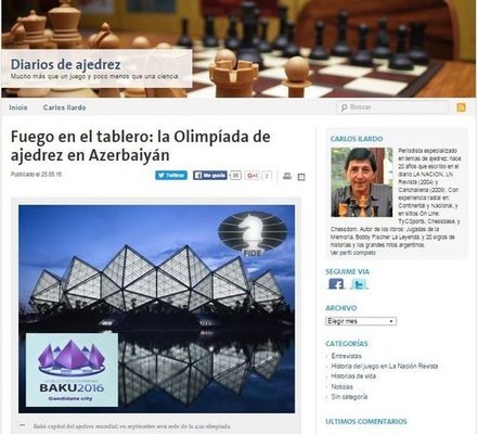 Argentinanın “La Nacion” qəzetində Azərbaycanla bağlı məqalə dərc edilib