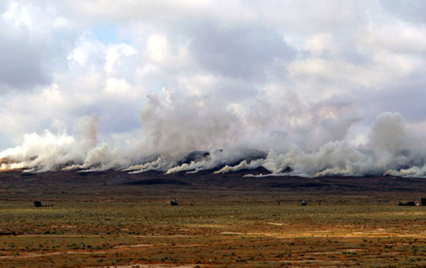 Azərbaycan Kimya Qoşunlarının döyüş hazırlığı yoxlanıldı