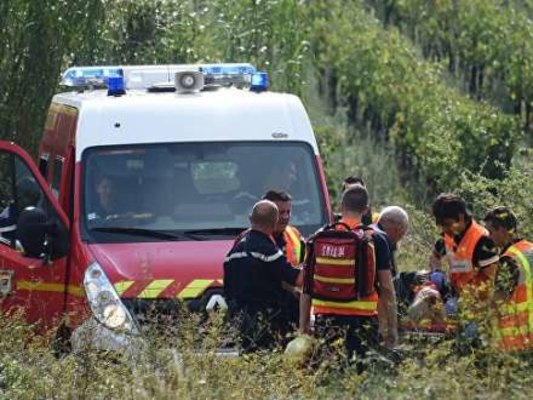 Fransada sərnişin qatarı qəzaya uğrayıb, 13 nəfər xəsarət alıb