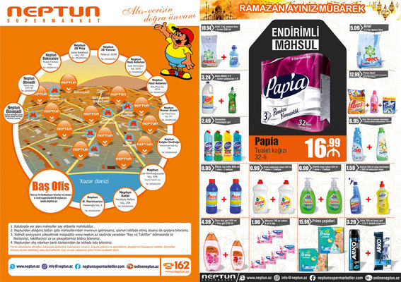 Neptun Supermarketler Şəbəkəsindən RAMAZAN SEVİNCİ