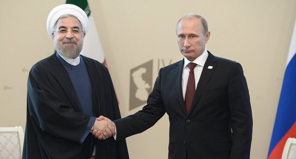 Ruhani və Putin Azərbaycana