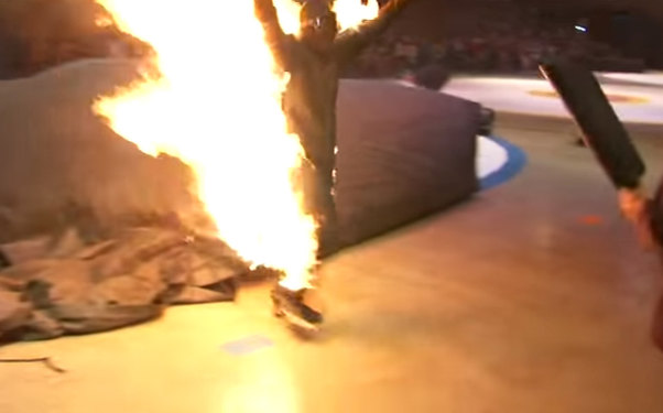 Bu təhlükəli tryukla rekord vurdu