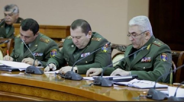 Erməni general və iki polkovnik