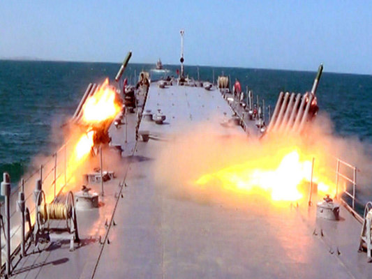 Hərbi Dəniz Qüvvələrinin təlimləri başa çatdı