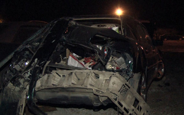 Bakıda “KamAZ” 6 maşını əzdi