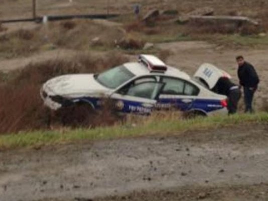 DYP rəisi qəza törətdi