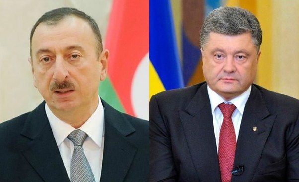 Poroşenkodan İlham Əliyevə