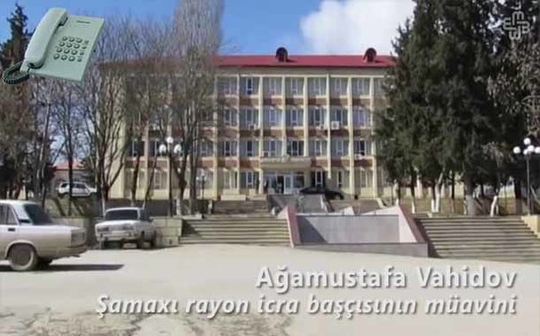 Şamaxı İcra başçısının müavini jurnalisti hədələdi