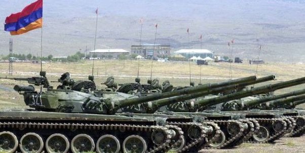 Ermənilər Qarabağda təlimlərə