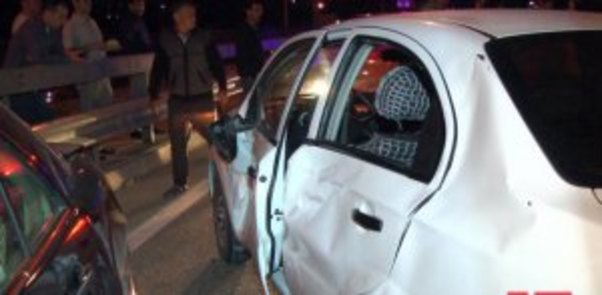 Aeroport yolunda zəncirvari qəza