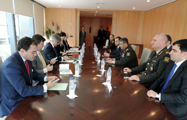 Zakir Həsənov İspaniyada görüş keçirdi