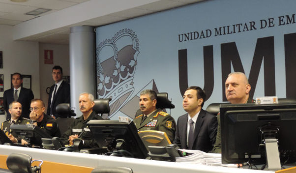 Zakir Həsənov İspaniyanın “İndra sistemləri” şirkətini ziyarət edib